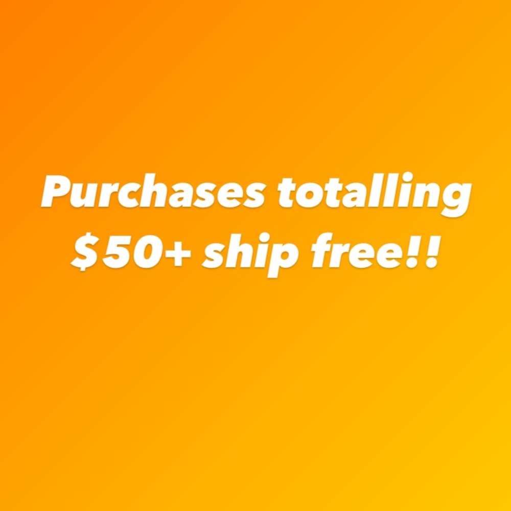 Free shipping for orders $50+